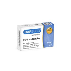 Klambrid RAPESCO 26/6mm (pakis 1000 tk)