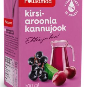 Kannujook PÕLTSAMAA Kirsi-aroonia 0,2L