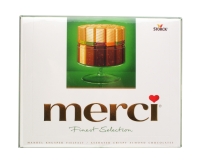 MERCI Crispy assortiišokolaad krõbeda - mandliga 250g