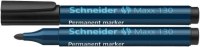 Marker permanentne Schneider 130, 1-3mm koonus, must
