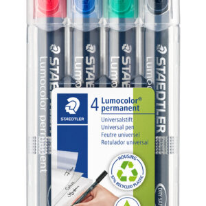 OHP kilemarker STAEDTLER  Lumicolour 318F, 0,6mm, 4 tk.