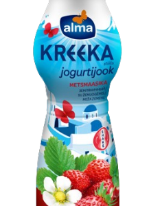 Jogurtijook ALMA, kreeka stiilis, metsmaasika, 275g