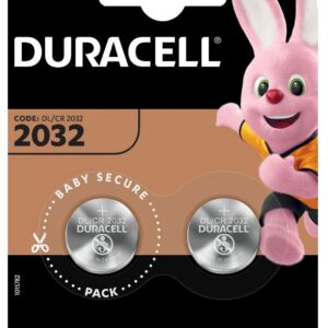 Patarei Duracell 2032, 2 tk