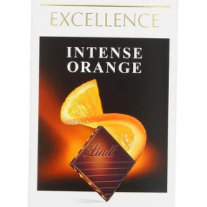 Tumešokolaad LINDT EXCELLENCE apelsinitükkidega 100g
