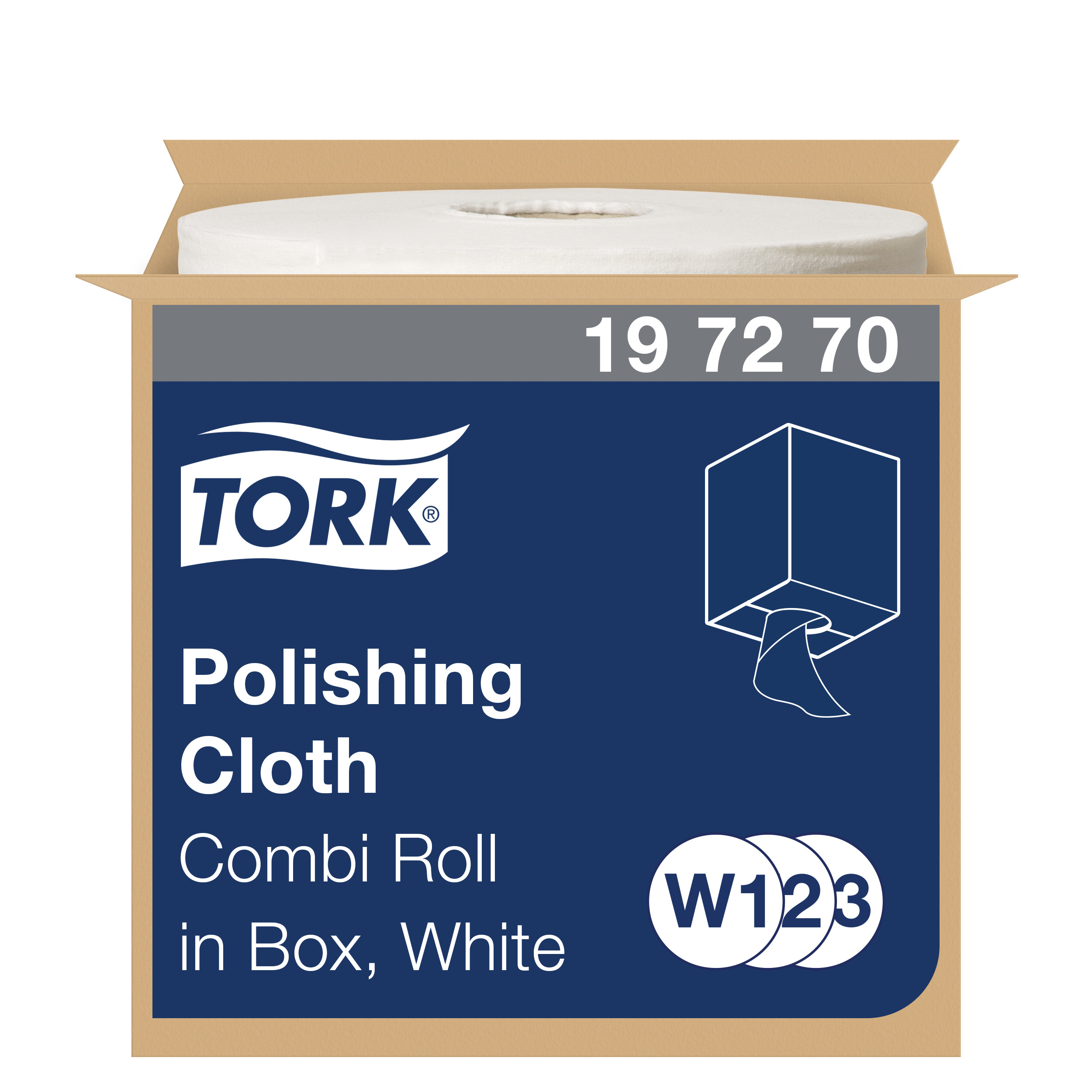 Poleerimislapp TORK Premium Combi Roll W1/2/3, valge sp., (197270)