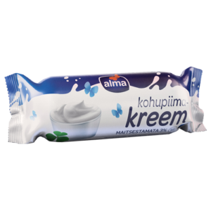 Kohupiimakreem ALMA, maitsestamata, 3%, 300g