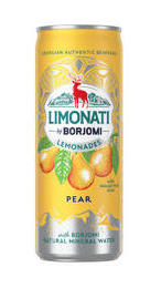 Karastusjook BORJOMI Limonati, Pirnimaitseline 330ml CAN