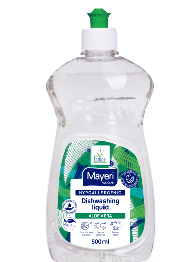 Nõudepesuvahend MAYERI All-Care Aloe Vera hüpoallergeenne, 500ml