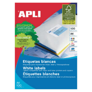 Etiketid Apli ILC iseliimuvad 105 x 70mm 100l/pk