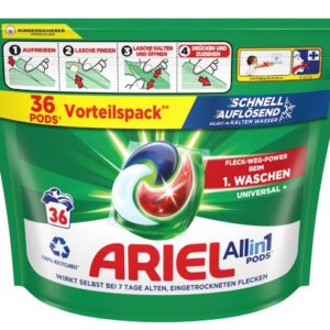 Geelkapslid ARIEL Universal+ 36tk