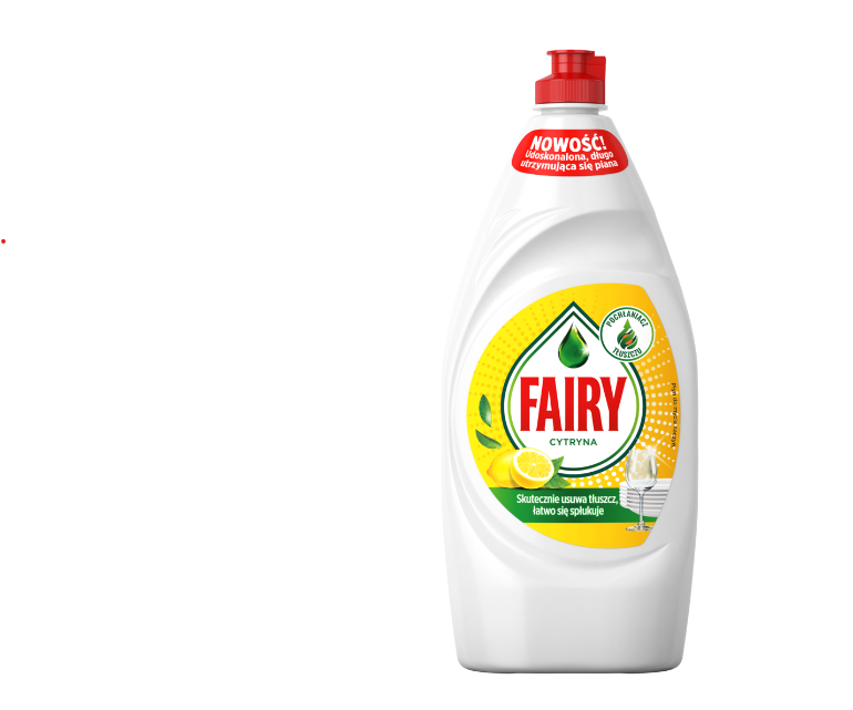 Nõudepesuvahend FAIRY Lemon, 900ml