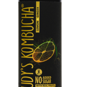 Karastusjook RUDY'S, Kombucha, Lemon & Ginger, 330ml, purk