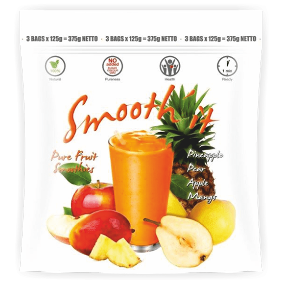 Puuviljasegu SMOOTH'IT külmutatud, 2,5 kg