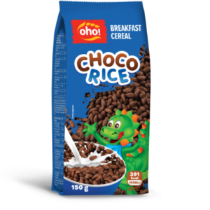 Hommikuhelbed OHO Šokolaadi riis, 150g