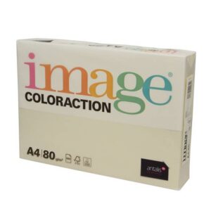 Värvipaber IMAGE COLORACTION, A4, 80 gsm, 500 lehte, ATTOL / PALE IVORY