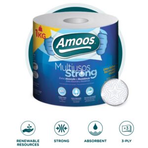 Rullpaberrätik AMOOS, 3 kihti, 70 m, 22cm J637031.A