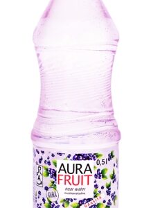 AURA FRUIT Maitsestatud vesi mustika 0,5 L