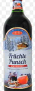 Alkoholivaba glögi Fruits Punsch, 1 l