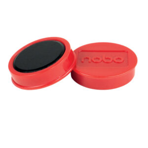 Tahvlimagnet Nobo, 10tk, 38mm, punane