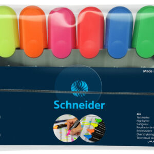 Tekstimarker SCHNEIDER JOB, 8 värvi