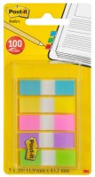 Indeksid Post-it 683-5 11,9 x 43,1mm 20tk/pk 5 värvi, plast