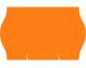 Markeerimislindid 26x16mm, oranž/ümar, 5 tk