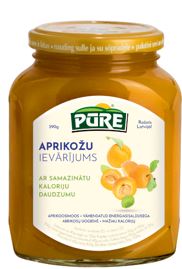 Aprikoosimoos PURE madala kalorsusega 390g