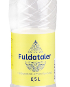 Vesi i FULDATALER karboniseeritud, sidruni, 0,5L, PET