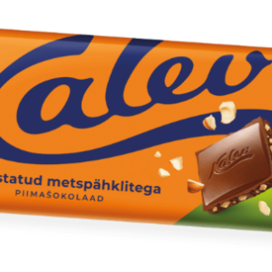 Piimašokolaad KALEV purustatud metspähklitega 100g