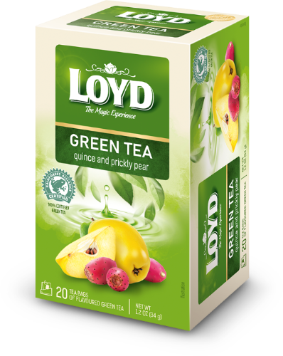 Roheline tee LOYD küdoonia ja kaktusviljaga 20 x 1.7g