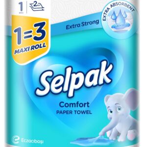 Rullpaberrätik SELPAK, 2-kihiline, 270 lehte, 36,1m, tselluloos