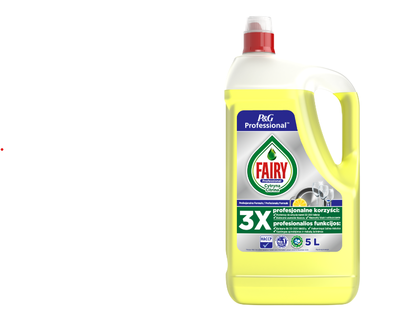 Nõudepesuvahend FAIRY Lemon, 5 L