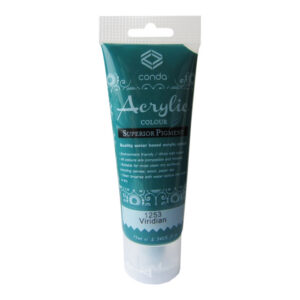 Akrüülvärv Grafitas, 1253 rohekas-sinine (Viridian), 75ml