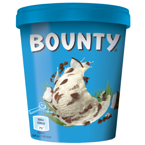 Tub BOUNTY topsijäätis 450ml