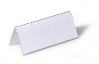 Nimesildialus lauale Durable 61/122 x 150mm, jäik PVC
