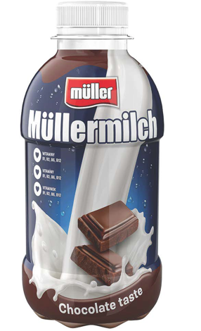 Piimajook, MÜLLERMILCH,  Šokolaadiga 1.6%, 400g