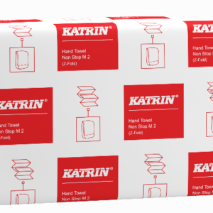 Lehtkäterätik KATRIN M2 Non Stop,  20,3 x 25,5 cm, valge, 2-kihiline, 140tk