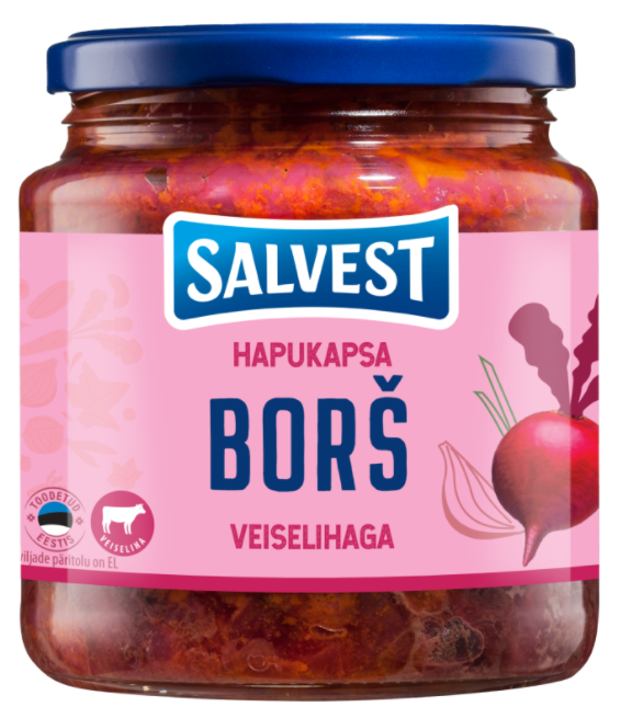 Supp SALVEST Hapukapsaborš veiselihaga, 530g