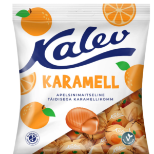 Karamell KALEV apelsinimaitseline täidisega 120g