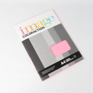 Värvipaber IMAGE COLORACTION, A4, 80 gsm, 50 lehte, MALIBU / NEON PINK