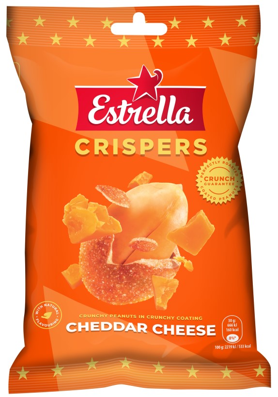 Kaetud ESTRELLA pähkel juustuga 140g