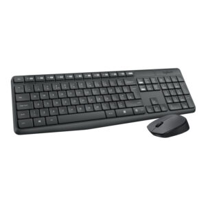 Klaviatuurikomplekt Logitech MK-235 Wireless hiirega, ENG, must
