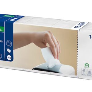 Salvrätikud TORK XPRESSNAP EXTRA SOFT N4 21.6x16.5cm, 2-kih, 1000tk, valge 15850