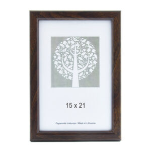 Pildiraam SAVEX 15x21cm, plast, tumepruun - Image 1