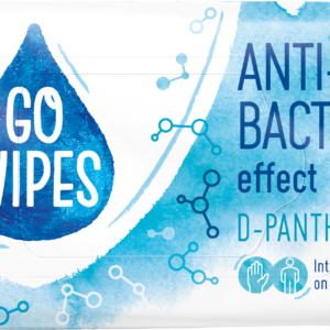 Niisked salvrätikud  GOWIPES Antibact D-Panthenol 60tk