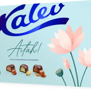 "Aitäh" valik piimašokolaadikomme 226g