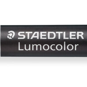 Marker permanentne Staedtler Lumocolor Duo 348, 2-otsaga, punane
