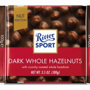 RITTER SPORT Tume šokolaad tervete metspähklitega 100g - Image 1