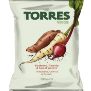 Köögiviljakrõpsud TORRES päevalilleõli ja soolaga 90g - Image 1