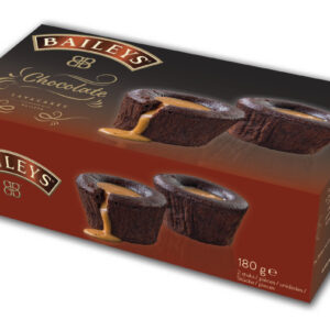 Külmutatud šokolaadikook BELDESSERT Chocolate & Baileys laavakook, 2 x 90 g